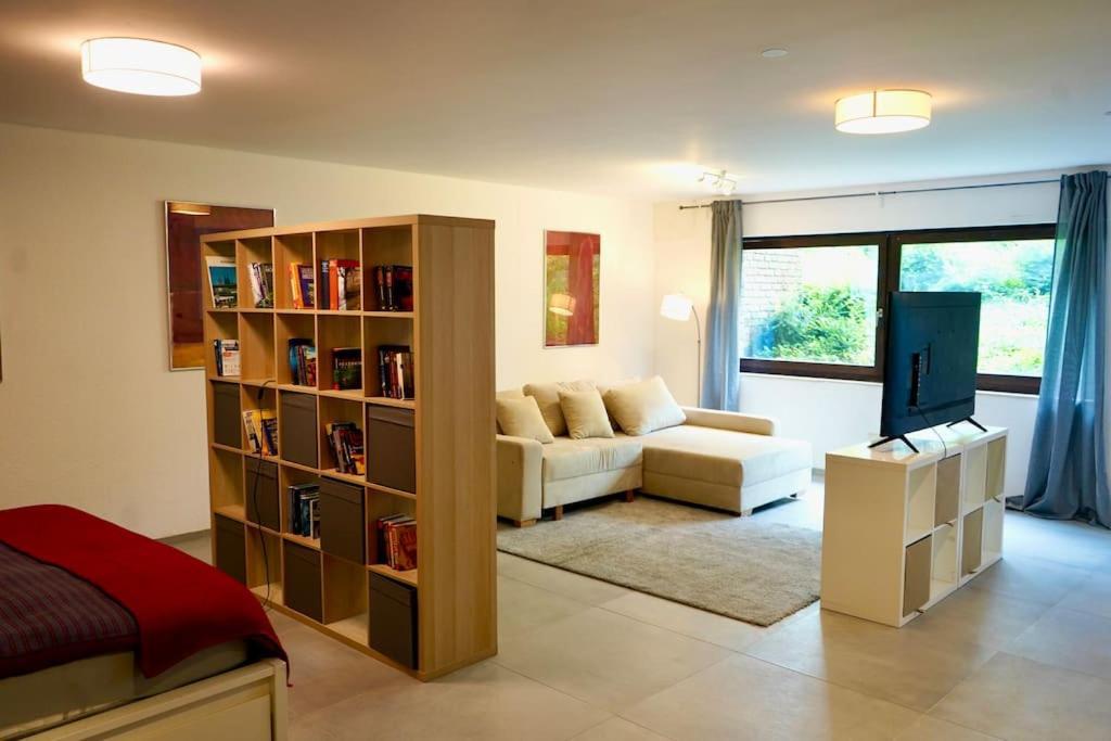 קלן Helle Kellerwohnung Im Gruenen Mit Sauna מראה חיצוני תמונה